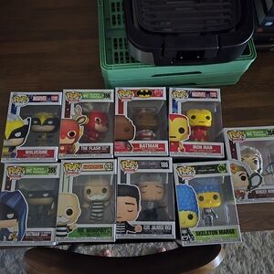 Funko Pop Marvel and DC Heroes Collection